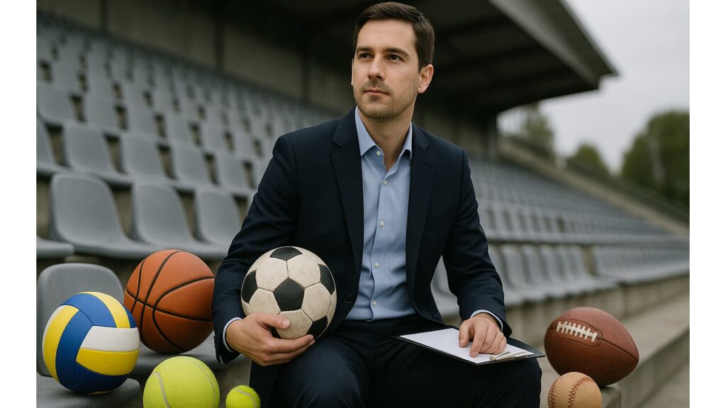 Profissional analisando dados integrados para reduzir erros na gestão esportiva