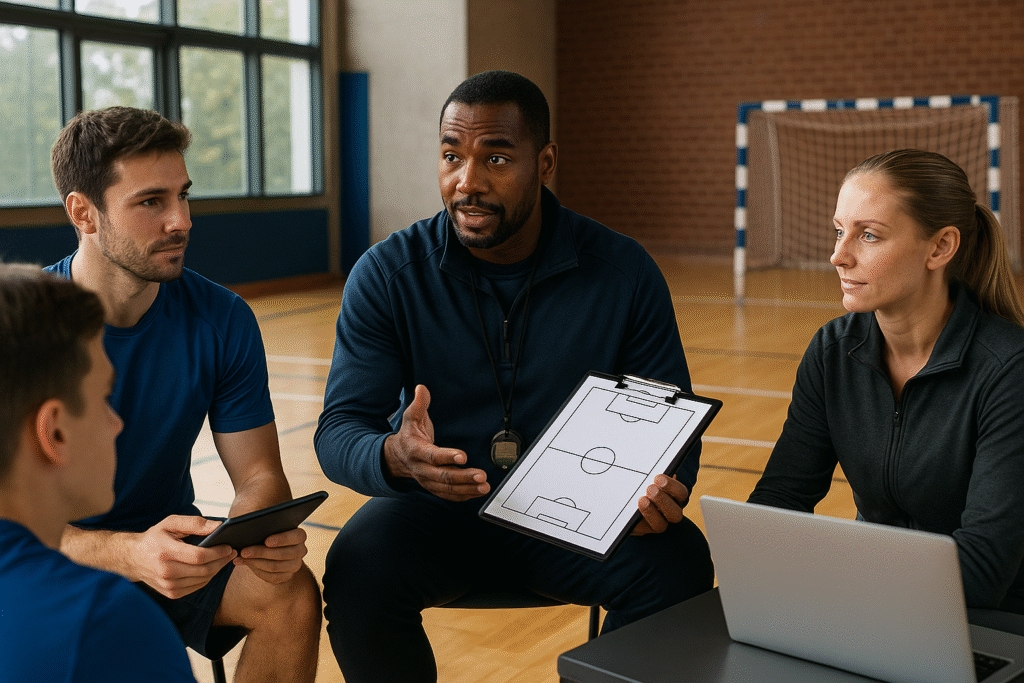 gestão esportiva aplicada à liderança e organização de equipes