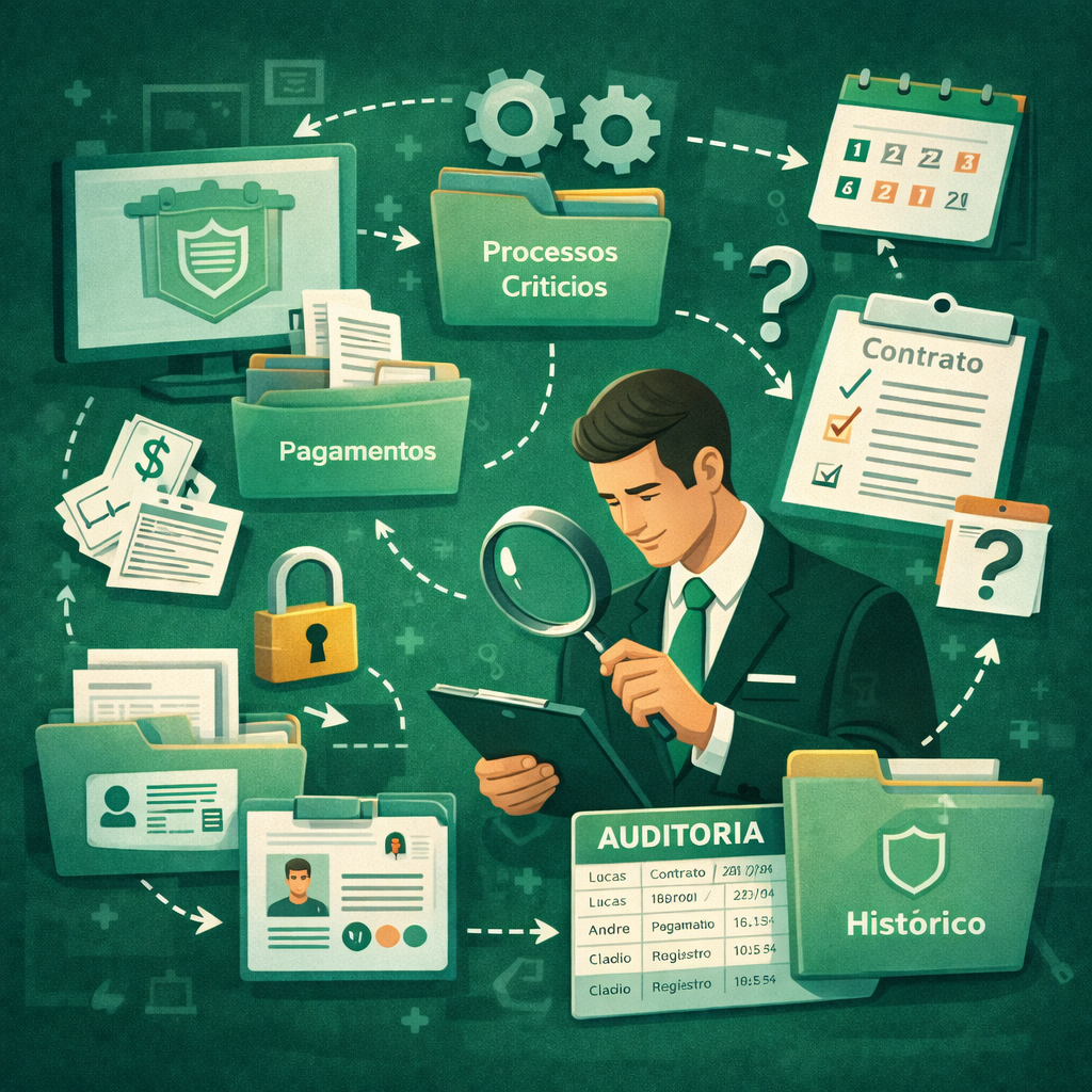 auditoria interna no esporte com rastreabilidade e controle de processos