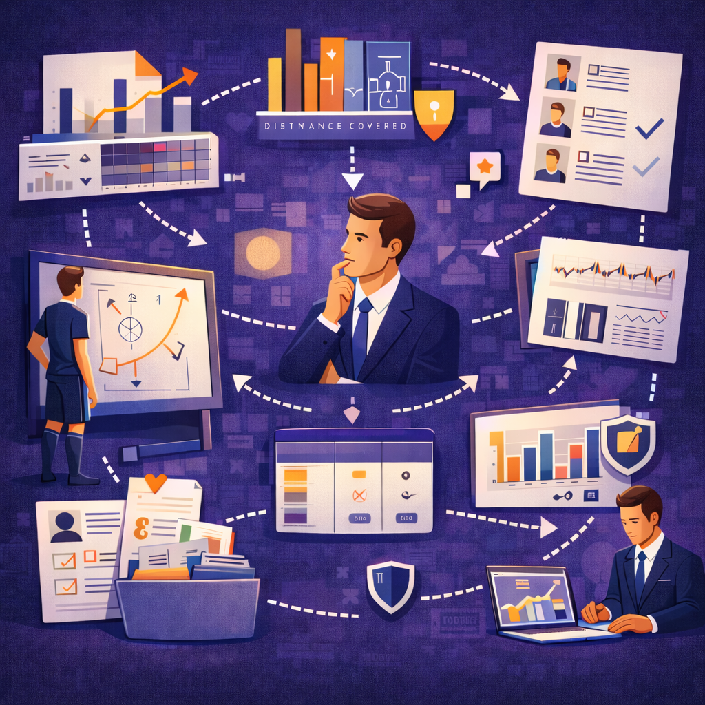 KPIs esportivos aplicados à análise de desempenho e tomada de decisão