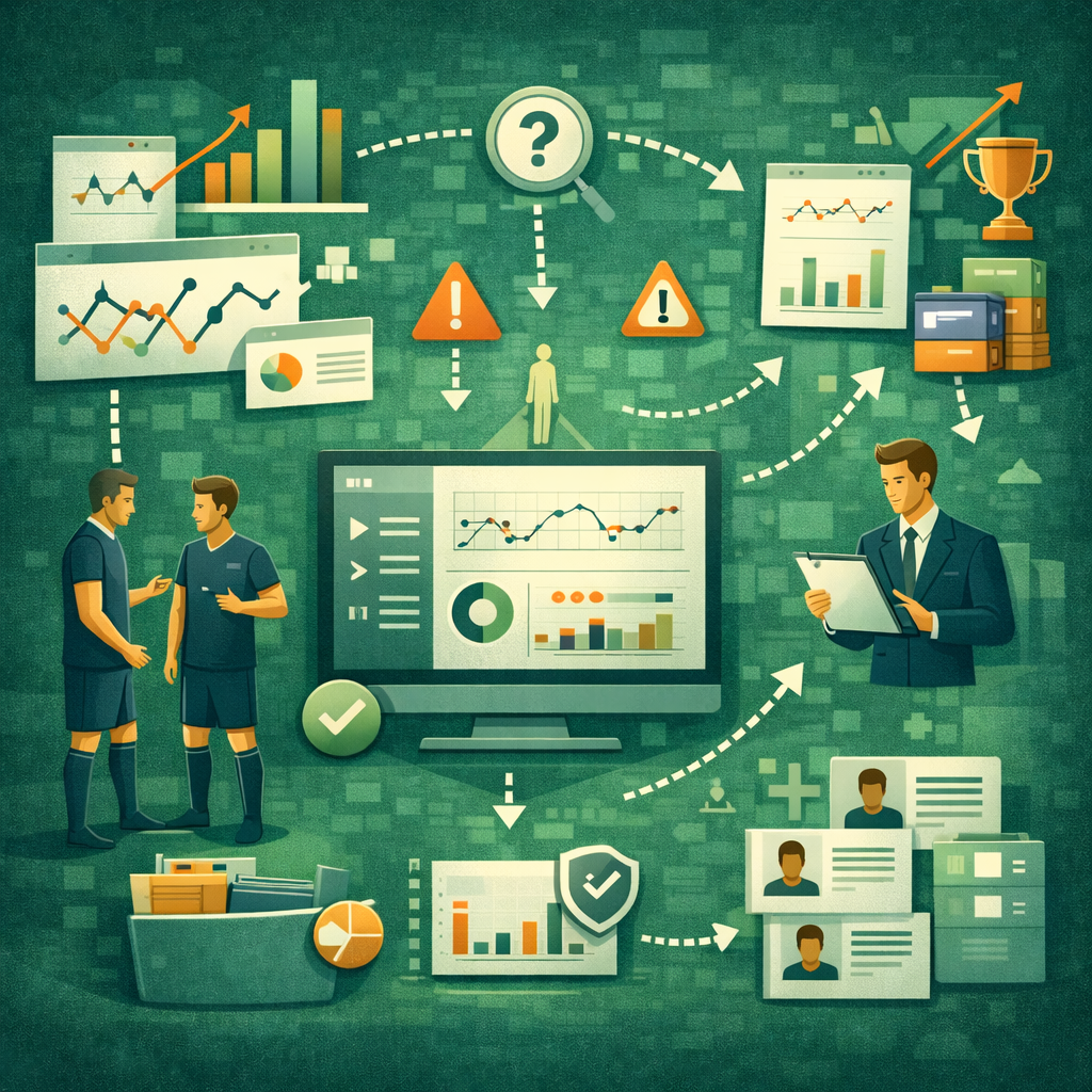 análise de dados esportivos aplicada à tomada de decisão em clubes