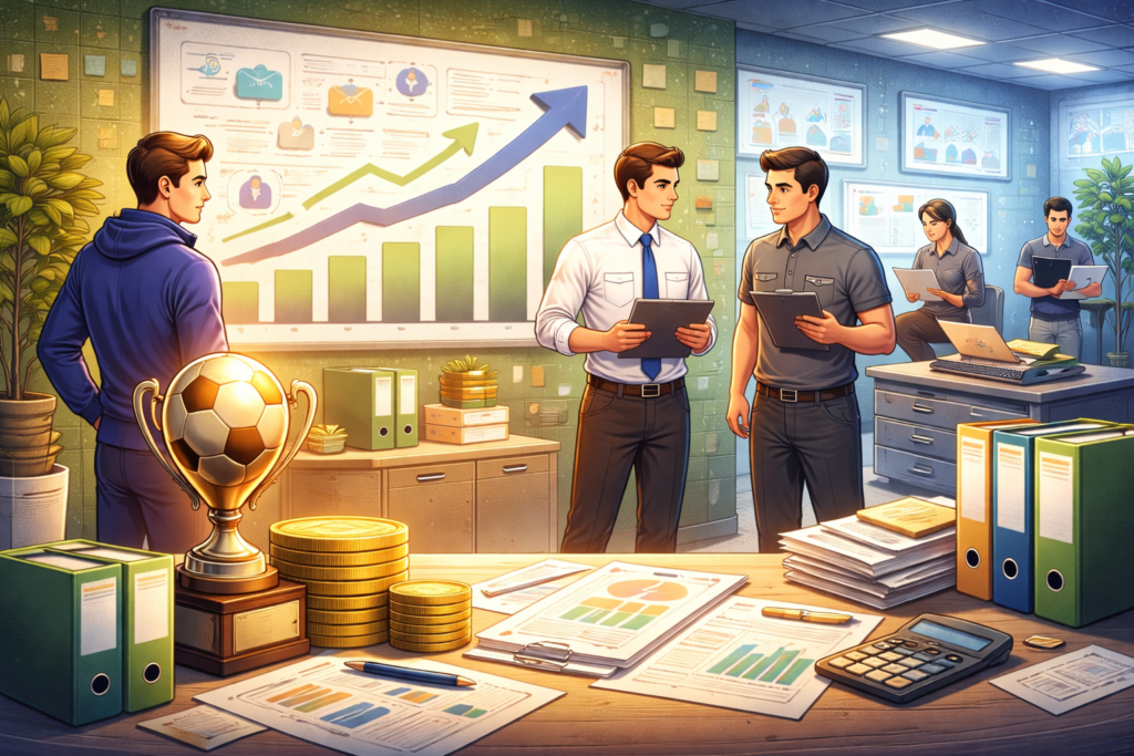 gestao-profissional-crescimento-clube.jpg crescimento do clube com necessidade de gestão profissional estruturada e organização interna